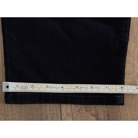 J JILL Women's NWT Pull-On Navy Blue Tapered Leg Stretch Corduroy Pants Size 2X - Picture 4 of 12